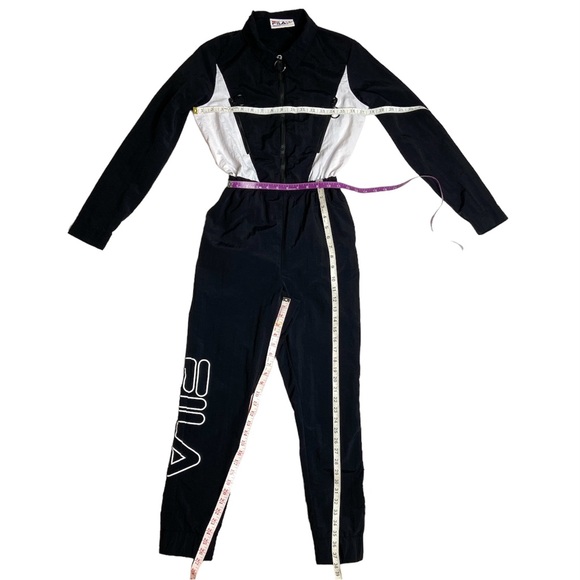 Fila Nylon Zip Up Flight Jumpsuit Size XS - Picture 10 of 10